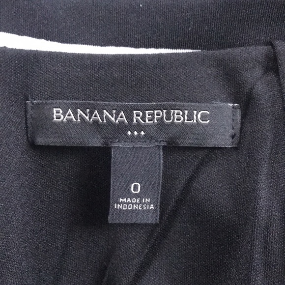 Banana Republic Black and White Striped Skirt - Picture 3 of 5